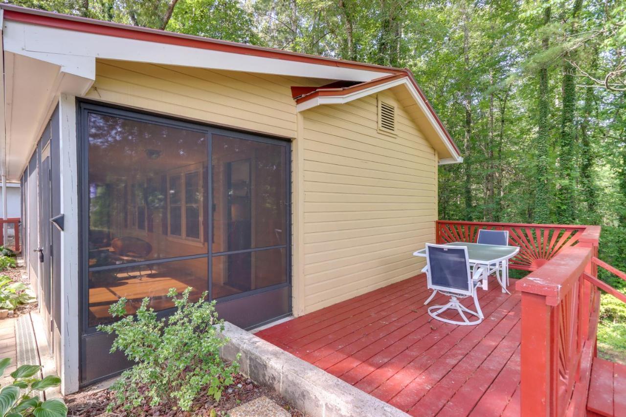 Cozy Blairsville Studio With Deck 15 Yards To Lake! 외부 사진